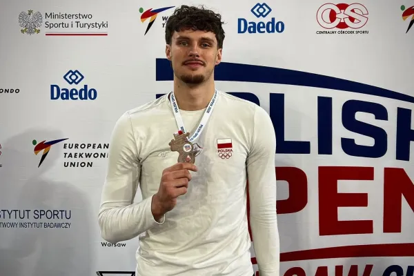 Szymon Piątkowski z medelm zawodów Polish Open 2026