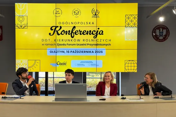 Paneliści na Konferencji dotyczącej kierunków rolniczych