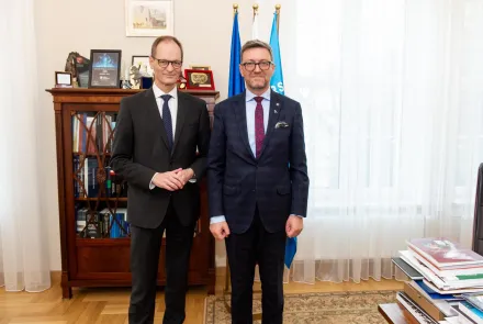Rektor UWM spotkał się z ambasadorem Republiki Federalnej Niemiec