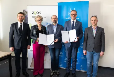 UWM i ZGOK zacieśniają współpracę