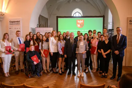 Wręczono Stypendia Naukowe Marszałka Województwa