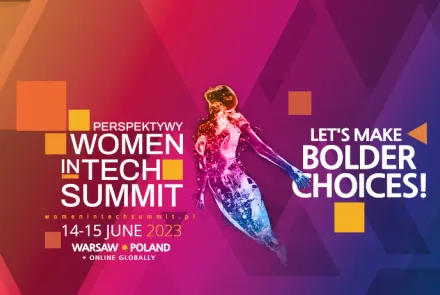 Perspektywy Women in Tech Summit 2023 - mamy darmowe wejściówki dla studentek i studentów UWM
