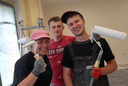 Studenci budownictwa UWM wyremontowali ośrodek wsparcia