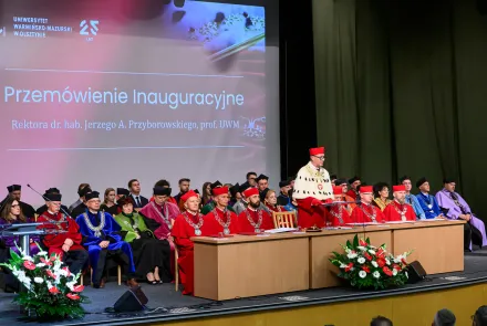 Rektor UWM: Chciałbym, żebyśmy wszyscy mieli poczucie wspólnoty