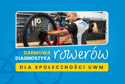 Darmowa diagnostyka rowerów dla społeczności UWM 