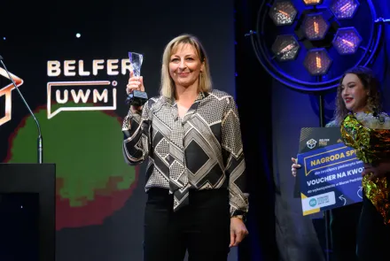 Dr inż. Iwona Chwastowska-Siwiecka zwyciężczynią plebiscytu Belfer UWM 2023