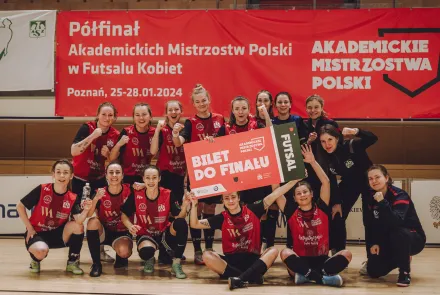 Studentki UWM zagrają w finale Akademickich Mistrzostw Polski w Futsalu Kobiet