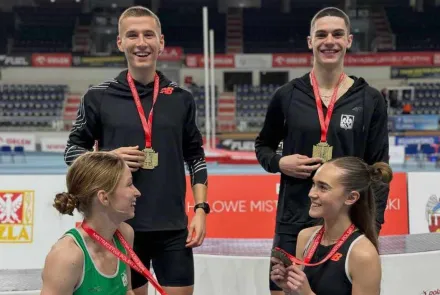 Złoty medal dla lekkoatletów z AZS UWM Olsztyn