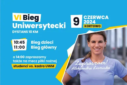 Jubileusz na sportowo. Na UWM wraca Bieg Uniwersytecki