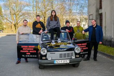 Nowe życie studenckiego e-trabanta z UWM