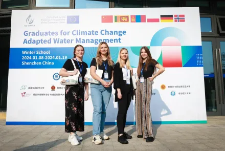 Studenci z Europy i Azji szukają pomysłu na gospodarowanie wodą