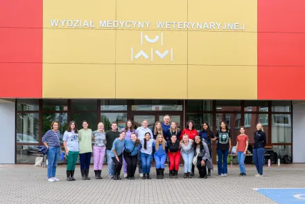Amerykańscy studenci realizowali kurs na Wydziale Medycyny Weterynaryjnej UWM
