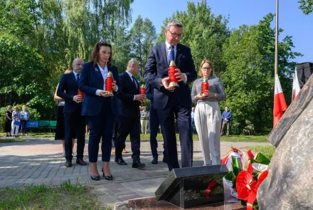 W 85. rocznicę napaści ZSRR na Polskę w Kortowie uczczono pamięć ofiar zbrodni katyńskiej