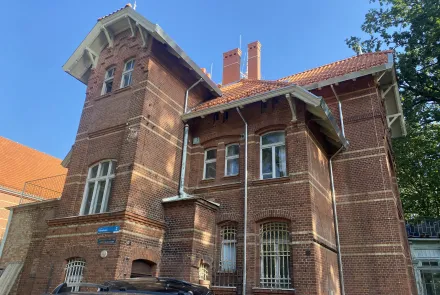 Historyczny kortowski budynek odzyskuje blask