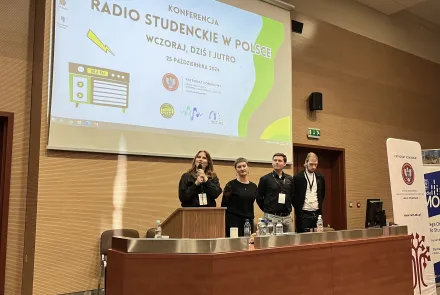 Radiowcy z UWM dyskutowali o historii, teraźniejszości i przyszłości studenckich rozgłośni 