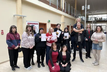 Studenci z UWM popularyzowali filozofię z Immanuelem Kantem w tle