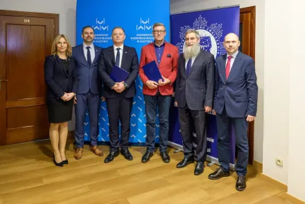 Z myślą o bezpieczeństwie: UWM podpisał porozumienie z Centralnym Biurem Zwalczania Cyberprzestępczości 