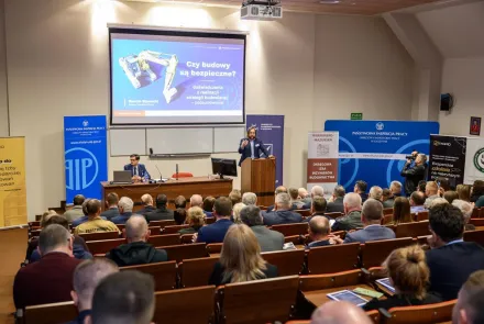 Eksperci rozmawiali na UWM o bezpieczeństwie na budowach
