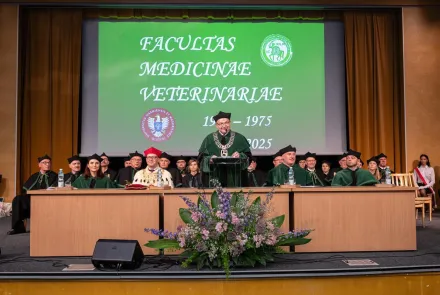 Dwa pokolenia odebrały dyplomy na Wydziale Medycyny Weterynaryjnej UWM