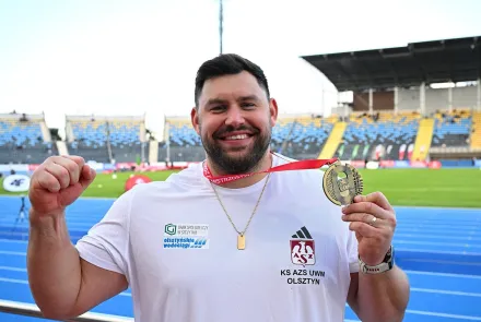 Konrad Bukowiecki złotym medalistą lekkoatletycznych mistrzostw Polski