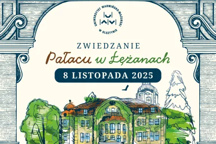 Listopadowe zwiedzanie Pałacu w Łężanach