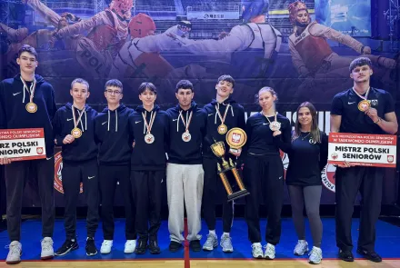 Taekwondziści z klubu AZS UWM Olsztyn mistrzami Polski!