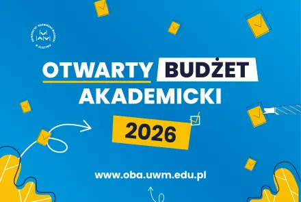 Zgłoś projekt do Otwartego Budżetu Akademickiego UWM