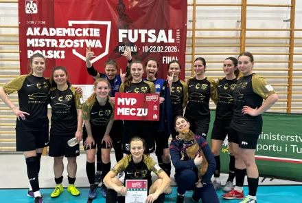 Futsalistki z UWM jedną z najlepszych drużyn akademickich w Polsce! 