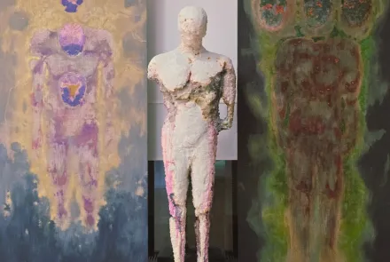 Oto człowiek - o wystawie prac prof. Piotra Siwczuka w Starej Kotłowni 