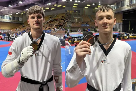 Taekwondziści z AZS UWM Olsztyn z medalami zawodów Pucharu Świata 