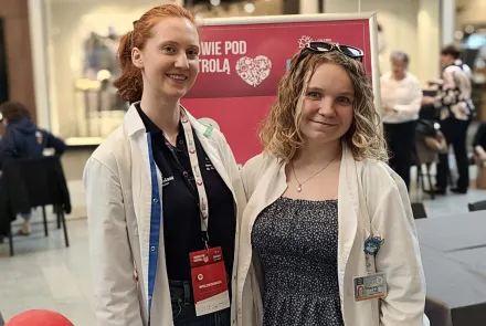 Studenci zaangażowali się w kolejną akcję „Zdrowie pod Kontrolą”