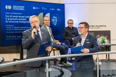 Debata Kopernikańska na UWM: Czy AI może leczyć ludzi?