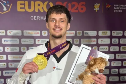 Szymon Piątkowski z AZS UWM Olsztyn mistrzem Europy 