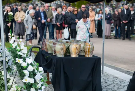 UWM, rodziny i przyjaciele pożegnali donatorów