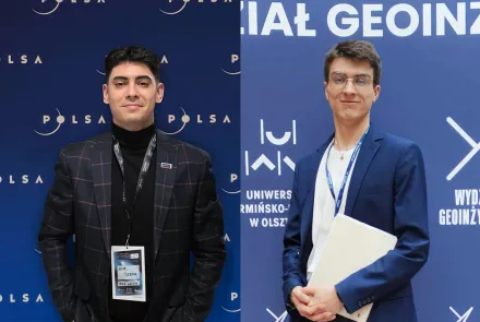 Studenci z Wydziału Geoinżynierii zwycięzcami konkursu Geoforum
