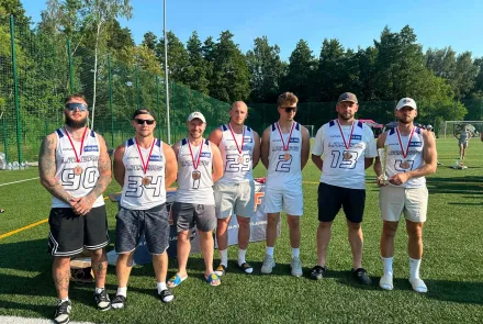 AZS UWM Olsztyn Lakers medalistami Ligi Futbolu Flagowego