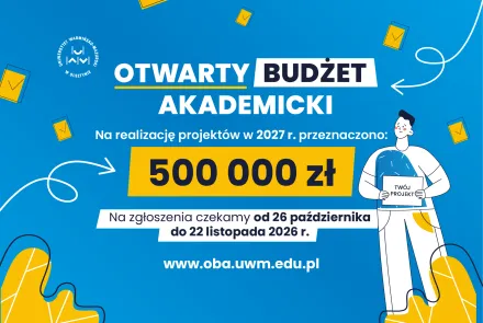 OBA – otwieramy budżet na Wasze pomysły! 