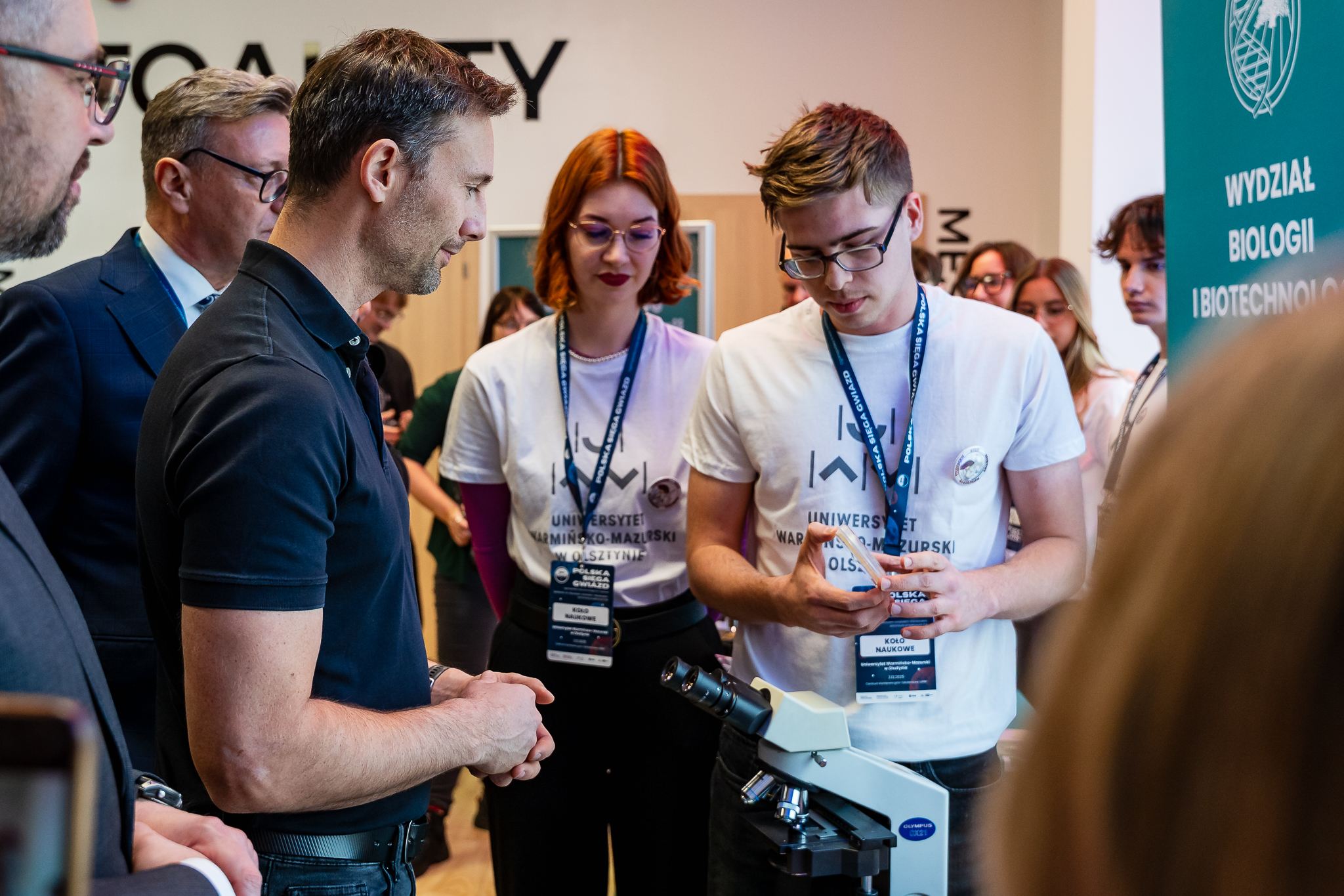 dr inż. Sławosz Uznański-Wiśniewski spotyka się z kołami naukowymi 