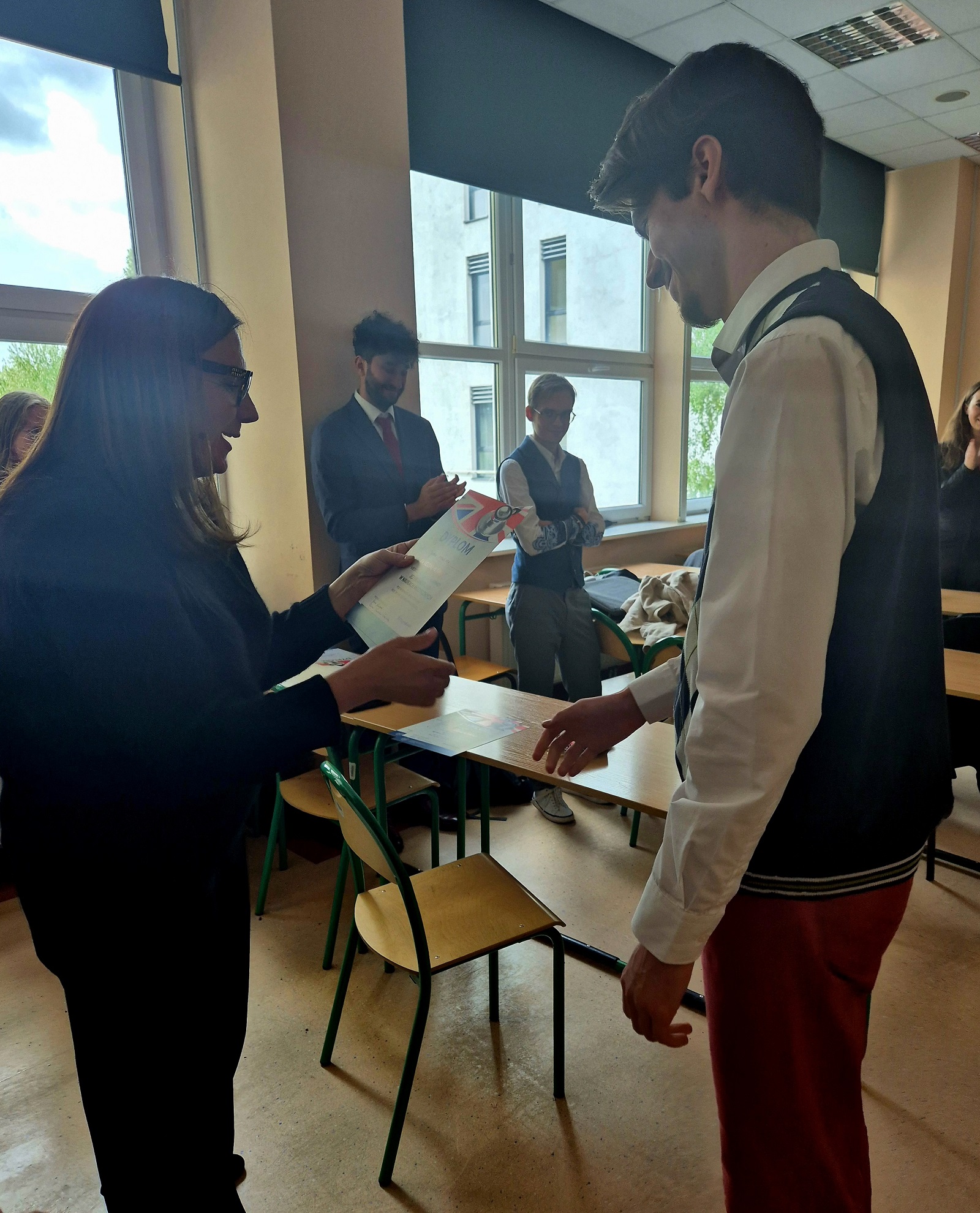 wręczenie dyplomów olimpiada medyczna