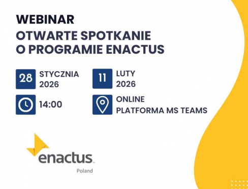 Program Enactus - zaproszenie