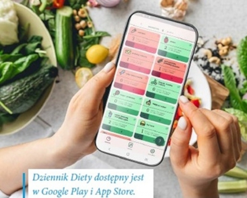 Dieta wspierana aplikacją