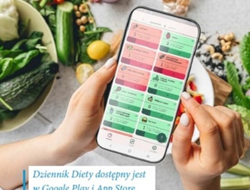 Dieta wspierana aplikacją