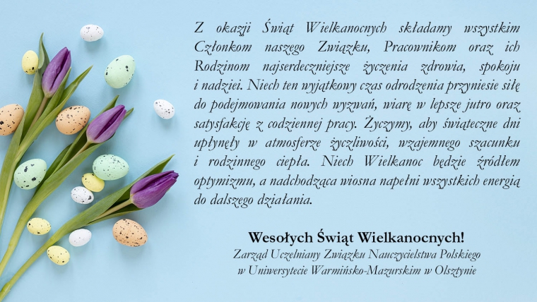 Życzenia Wielkanocne